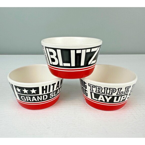 Hallmark Set of 3 ESPN condiment Bowls 2007 - Picture 1 of 4